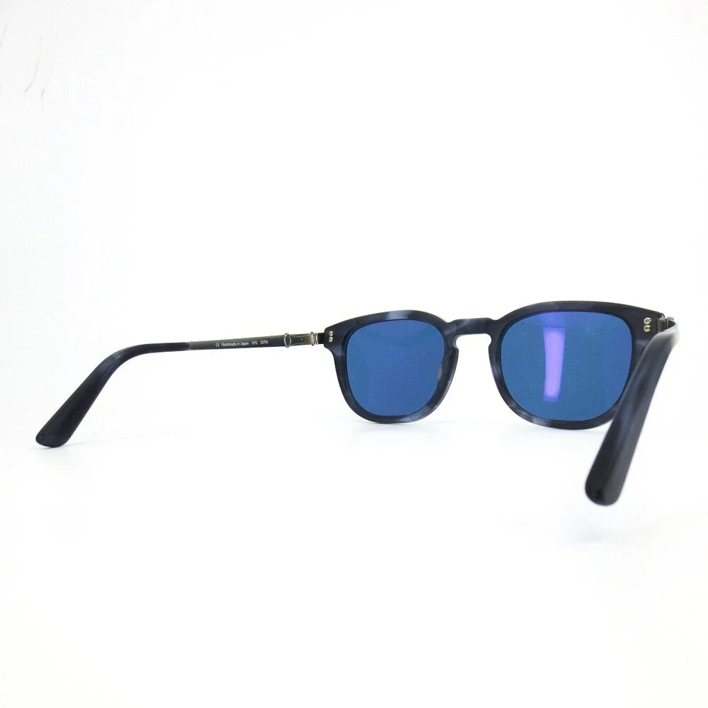 Robert Marc Sunglasses 916 307M Matte Blue Tortoise Gray Frames with Blue Lenses